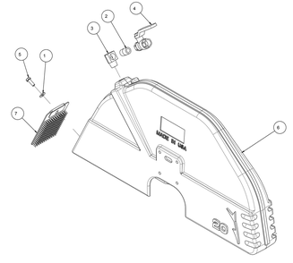 Section 13 Diagram and Parts List for MK-5010T 169331 MK Diamond Concrete Saw